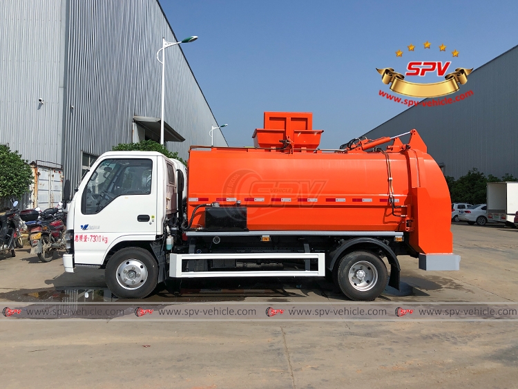 5,000 Litres Food Waste Garbage Truck ISUZU - LS